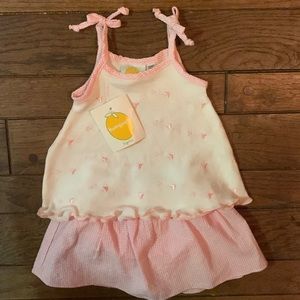 New 2pc top and skirt